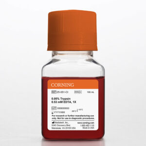 Corning® 100 mL Trypsin EDTA 1X, 0.05% Trypsin0.53 mM EDTA in HBSS