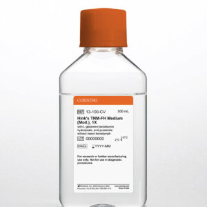 Corning® 500 mL Hink's TNM-FH Medium [+] L-glutamine lactalbumin hydrolysate, and yeastolate, [-] insect hemolymph