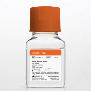 Corning® 100 mL MEM Amino Acids, 50x Solution [-] L-glutamine
